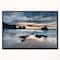 Designart - Beautiful Porthcothan Bay - Seashore Framed Canvas Art Print